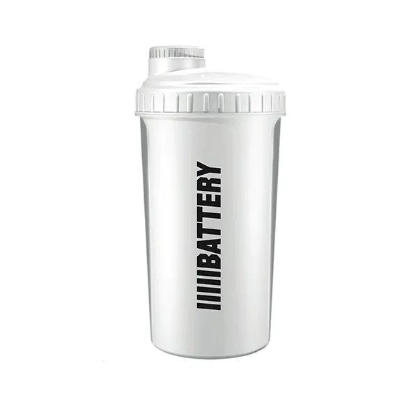 Battery - Šejker 700ml beli
