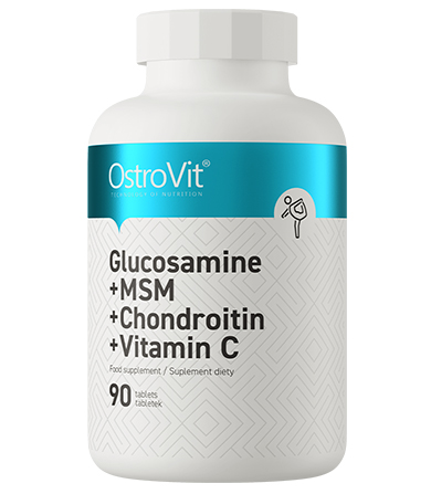 OstroVit - Glucosamine + MSM + Chondroitin + Vitamin C 90tab.