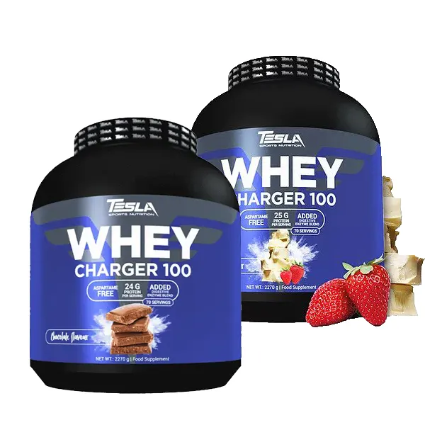 Tesla - Whey Charger 100 2,27kg Double pack